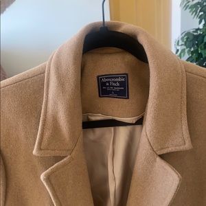 Abercrombie & Fitch Tan Coat